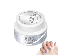 Gel 3D per le unghie - 30ml di colla modellante forte e resistente per le unghie | Gel di stampaggio per - per principianti donne salone di casa studio manicure cura