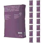 Gel Adesivo Strutturale Flessibile Bianco 25 Kg Incollaggio Confezione 15 Sacchi
