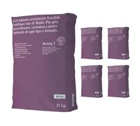 Gel Adesivo Strutturale Flessibile Bianco 25 Kg Incollaggio Confezione 5 Sacchi