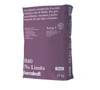 Gel Adesivo Strutturale H40 No Limits Bianco 25 Kg Incollaggio Kerakoll