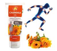 Gel alla Calendula Officinalis e Glicerina, Effetto Lenitivo per Dolori Articolari, Pelli Secche, Pelli Arrossate da Sole o Punture di Insetti, Pelli Sensibili, Cambio Pannolino