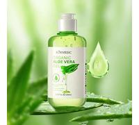 Gel Aloe Vera 200 ml - Idratante e lenitivo per viso, corpo e capelli - con estratti biologici - After Sun cura per la pelle secca e stressata dal sole