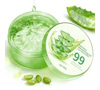 Gel Aloe Vera Biologico per Viso Corpo, Gel Aloe Vera puro Al 99% per Pelle, Cuoio Capelluto Capelli, Crema Idratante per Il Viso All'Aloe Lenitiva, Cura Della Pelle Multiuso(Aloe)