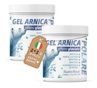 Gel Arnica Polare 2x550 ml Effetto Glaciale con 5% di Mentolo Diosmina e Olio di