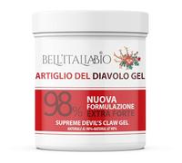Gel Artiglio del Diavolo Extra Forte 98% 500ml Formula Naturale e Professionale per Massaggi Muscoli Crema Recupero Muscoli Sportiva con Collagene, Acido Ialuronico Bell'ItaliaBio Made in Italy
