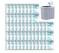 Gel Assorbente Portatile per WC, Polvere per WC da Campeggio, solidificante Assorbente, elimina Gli odori, per Alpinismo, Doccia, Viaggi, Bagno, Picnic, Barca, Bagno e Trekking