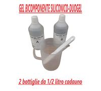 GEL BICOMPONENTE PER ISOLARE CONTATTI ELETTRICO AD ALTA RESISTENZA 1 LITRO