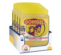 Gel Capelli Fissaggio Forte - Effetto Bagnato con Plurivitamine B5-PP e Protezione UV - Formato da 1000 ml - Variazioni 4/8/12 Pezzi (4)