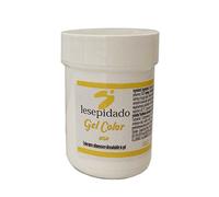 Gel Color Alimentare 30gr Giallo. Molto concentrato. Ideale per prodotti a base acqua, per colorare panna, crema al burro, glassa, pasta di zucchero, impasti
