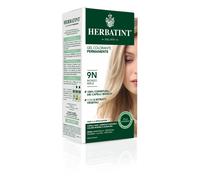 Herbatint Gel Colorante Permanente 3Dosi, 300ml - 9N Biondo Miele, Senza Ammoniaca, per Pelli Sensibili, 100% Copertura Capelli Bianchi, con 8 Estratti Naturali Bio