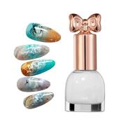 Gel Colors - Watercolor Marble Nail Gel | Wave Effect with DIY Art Design, Soak Off Manicure Formula with Home Salon Use, Nail Beauty Tools Set for Creative Painting