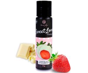 Gel Commestibile Erotico Secretplay Dolce Amore - Fragola 60 ml