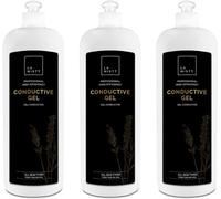 Gel Conduttore per Viso e Corpo 3000 ml - Uso Professionale, Ultrasuoni, Elettroterapia, Ecografia, TENS, EMS - Gel Conduttivo Alta Efficienza