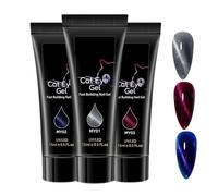 Gel costruttore per unghie, rinforzo con 3 colori brillanti