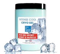 Gel Crema Rinfrescante 1000 ml Gambe Piedi Gonfie Pesanti Gel Drenante Anticellulite Stimola la circolazione Effetto Ghiaccio Extra Rinfrescante Gel Freddo Crio-Gel Gel Forte cavalli uso umano