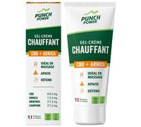 Gel-crema riscaldante Punch Power CBD + ARNICA Blanc 75 ml