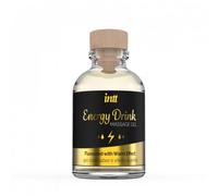 Gel da massaggio baciabile al gusto energy drink intt 30 ml