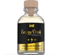 INTT MASSAGE ORAL SEX - GEL DA MASSAGGIO CON BEVANDA ENERGETICA AROMATIZZATA ED EFFETTO RISCALDANTE