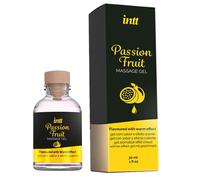 INTT MASSAGE ORAL SEX - GEL DA MASSAGGIO AL GUSTO DI FRUTTO DELLA PASSIONE CON EFFETTO CALORE
