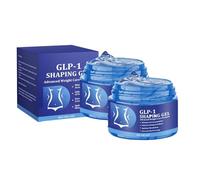 Gel de mise en forme GLP-1, crème de soins de la peau et du corps raffermissant, ingrédients naturels, hydratation profonde, resserrement, augmenter l'élasticité, sculpter votre corps lisse (2pcs)