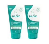 Gel deo anti-sudore | riduce la sudorazione e deodorizza a lungo | Sudorazione intensa del piede | 8H | Hamamelide, Noce di Galle di Quercia, Tapioca, Set di 2 x 75 ml