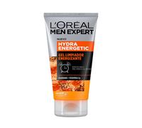 Men Expert Detergente Viso Energizzante in Gel Hydra Energetic, Deterge, Energizza, Risveglia Immediatamente la Pelle, con Estratto di Guaranà e Vitamina C, 100 ml