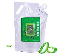 Gel di Aloe Vera da Foglie Fresche - Unico sul Mercato - Coltivato Ecologicamente in Andalusia - 100% Proprietà Naturali per Pelle e Capelli, 1000 ml