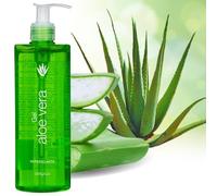 Gel di Aloe Vera, estratto di camomilla, dermatologicamente testato, trattamento idratante per pelle e capelli - per scottature solari, irritazioni cutanee, punture d’insetto, doposole
