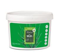 Gel di Aloe Vera Puro al 100% - Idratante per Viso, Corpo e Capelli - Lenitivo per Scottature, Dopobarba e Trattamento Acne- 1000 ml 1 kg