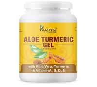 Gel di curcuma di aloe KAZIMA con aloe vera, curcuma e vitamina A, B, D, E...