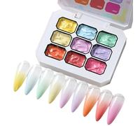 Gel di pittura per unghie-Formula di colore ad alta pagamento, smalto per la qualità del salone | Design di finitura lucido lucido, tema di bellezza fai-da-te, applicazione liscia di consistenza,