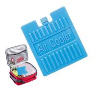 Gel di raffreddamento - Pacchetto da pranzo da 200 ml compatto per i ventilatori del condizionatore d'aria, conservare drink e soluzione fredda con una durata di lunga durata, per l'allattamento al se