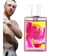 Gel doccia intimo uomo con profumo blu - Gel doccia detergente profondo | Detergente delicato a base di piante con pH equilibrato per rinfrescare e lenire il bagno quotidiano, i viaggi