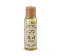 GEL DOCCIA RINFRESCANTE AGLI ESTRATTI D'OLIO DI OLIVA TOSCANA NATURAE® linea OLIVÈ. - 1 cartone da 200 flaconcini da 34ml