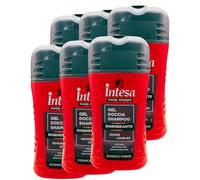 Gel Doccia Shampoo, RIGENERANTE, Odour Block Complex, Azione Potenziata, ESSENCE POWER 250ml (6 Flaconi)