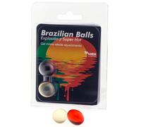 Gel Eccitante Effetto Calore Taloka Sfere Brasiliane - 2 Unità