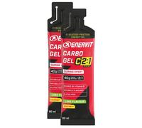 Gel energetico Enervit Sport Carbo Gel C2:1PRO 2 x 60 ml - gusto lime