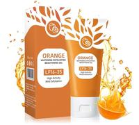 Gel esfoliante arancione enzimi, gel esfoliante naturale, per la pulizia del viso, per tutti i viso, pulizia profonda e idratante (1 pezzo, 50 g)