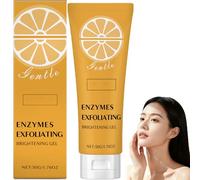 Gel esfoliante enzimatico arancione, gel esfoliante per viso, peeling della pelle per il corpo, scrub viso, uomini e donne. (1 pezzo)