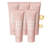 Gel esfoliante enzimi, gel morbido scrub, pulisce delicatamente sporco e oli, peeling viso idratante profondo, per tutti i tipi di pelle, può essere utilizzato su viso e corpo (5 pezzi)