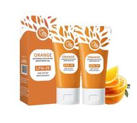 Gel esfoliante per enzimi idratanti, arancione, per la rimozione della pelle morta, per la pulizia dei pori, affina la complessità della pelle e previene macchie, rossore gel (2 pezzi, taglia unica)