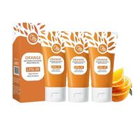 Gel esfoliante per enzimi idratanti, arancione, per la rimozione della pelle morta, per la pulizia dei pori, affina la complessità della pelle e previene macchie, rossore gel (3PC, taglia unica)