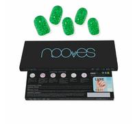 Gel foil per Unghie Nooves Láminas De Uñas De Gel Glitter green 20 Pezzi