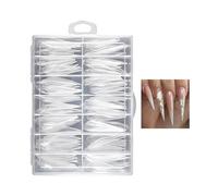 Gel Formine Per Unghie - Trasparenti Assortiti E Resistente Alle Crepe | Forme Per Punta Unghie In Gel - Per Utilizzo In Casa E Salon E Usura Quotidiana E Studio E Principianti E Donne E Professionist