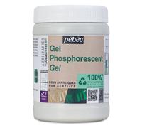 Pebeo Studio Verde Vernice Gel Acrilico Fosforescente Che Brilla Nel Buio 225ml