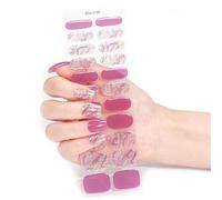 Gel Francese Unghie Adesivi Chiodi Strisce Polacche Manicure Adesivi Gel Wraps Moda Strisce Lucidante Arte Francese Impacchi Per Le Donne Ragazze