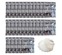 Gel igienico assorbente - 50 sacchetti di gel a coagulazione rapida per igiene e salute in campeggio | Gel di rifiuti urina portatile e sicuro per adulti e animali domestici | Indispensabile