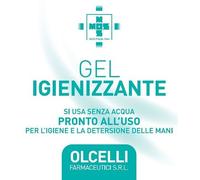 Olcelli Farmaceutici GEL IGIENIZZANTE MANI 80 ML