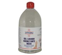 Gel igienizzante per mani disinfettante 1000ml igenizante antibatterico senza risciacquo Antigerm liquido Alcool (1)