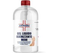 Gel igienizzante per mani disinfettante 1000ml igenizante antibatterico senza risciacquo Antigerm liquido Alcool (1)